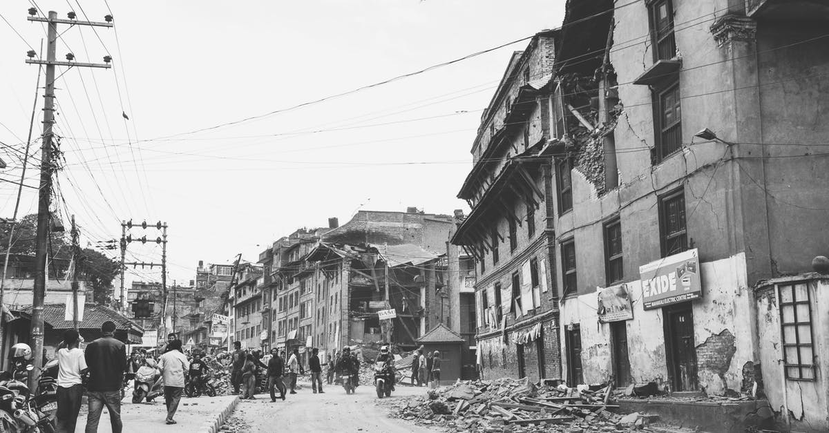 What happened to the rift aftermath in olympus? - Wrecked Buildings in Bhaktapur