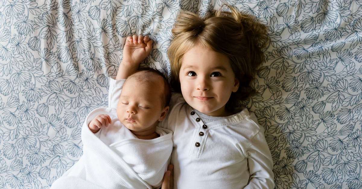 What happens if two people tie? - Baby Sleeping Beside Girl on Gray Floral Textile