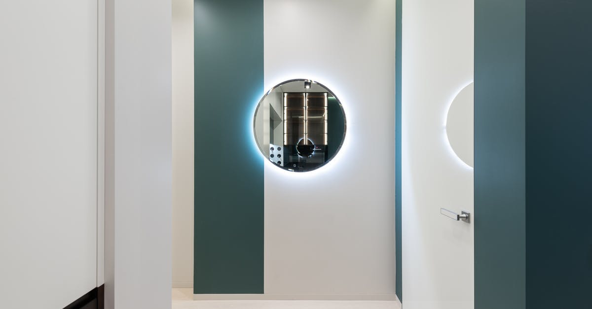 What is the difference between a mod and a plugin - Hall of contemporary apartment with round mirror