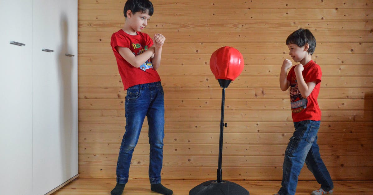 What is the difference between physical and magical lifesteal? - Boys playing with punching bag on stand in boxing club