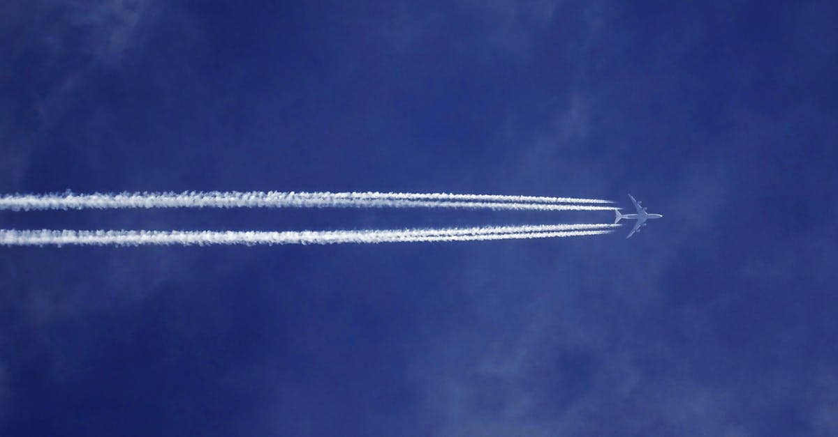 What is the flying speed when spectating a match/watching a replay in Overwatch? - Bottom View of Plane With Contrail