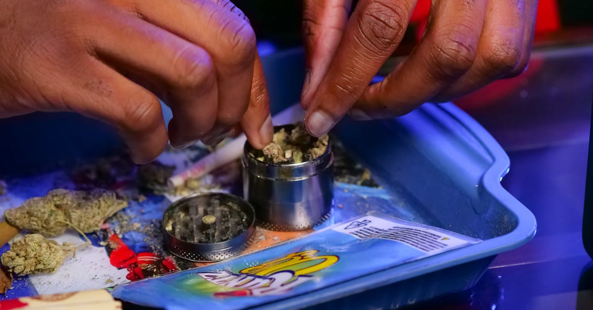 What is the hash method for minecraft? - Photo of Man Putting Kush on Weed Grinder