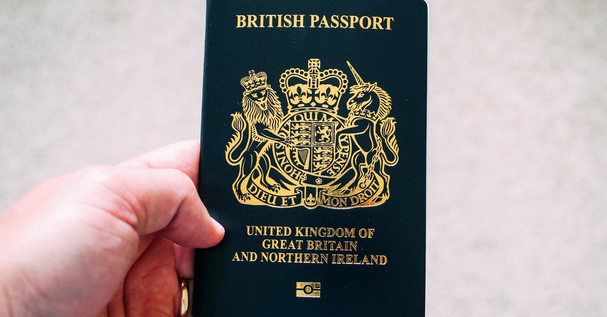 What is wrong with this custom command sign? [duplicate] - Crop unrecognizable person demonstrating British passport