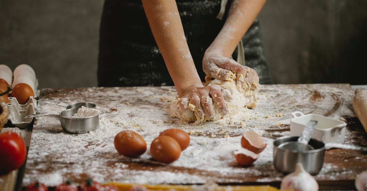 What makes surfaces portal-able? - Crop chef kneading dough on wooden board