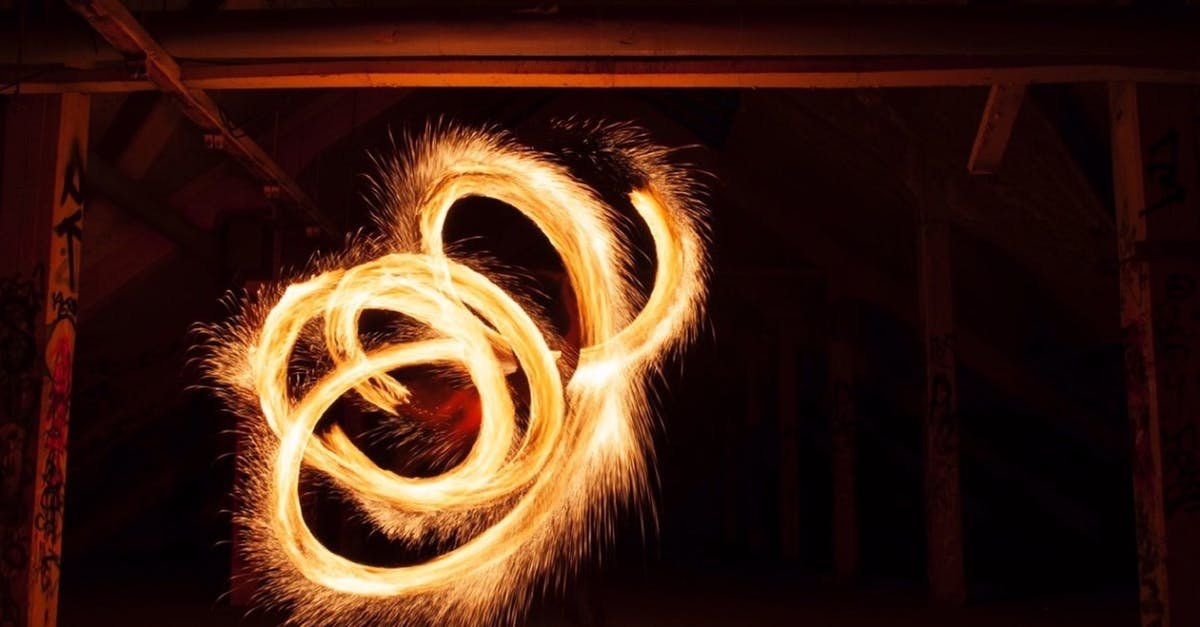 What sparked the first flame? - Long Exposure Fire Poi