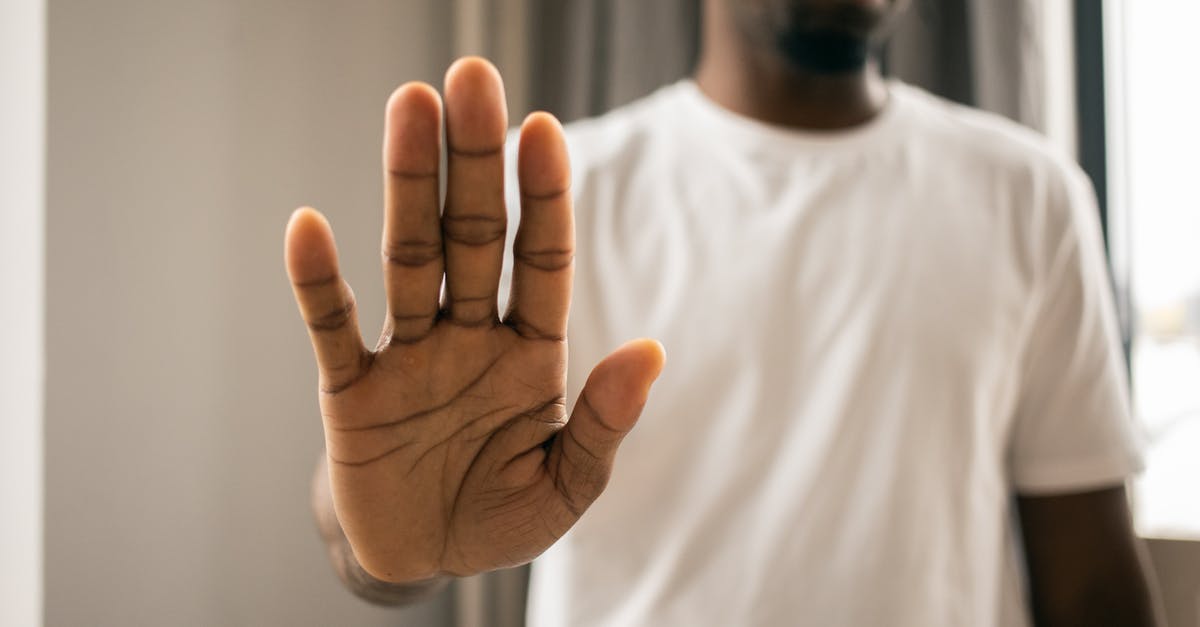 What would happen if a steam gift is decline but the recipient doesn't already own the game? - Unrecognizable black man showing stop gesture What would happen if a steam gift is decline but the recipient doesn't already own the game? - Unrecognizable black man showing stop gesture