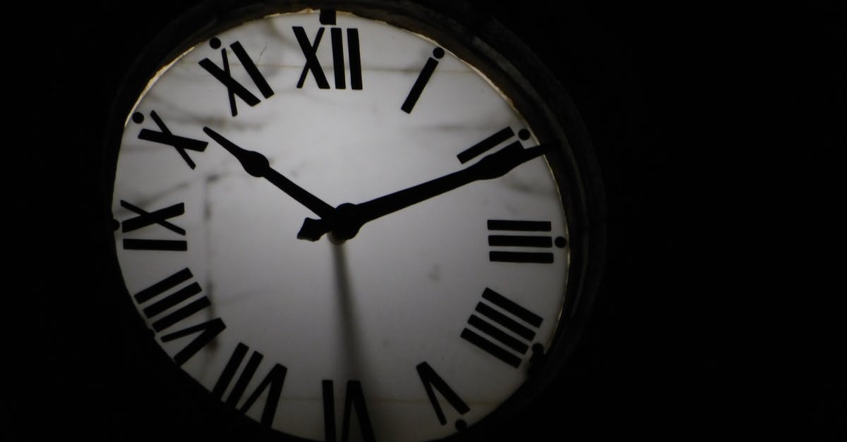 When I enter the Institute for the first time I can't progress - Round mechanical clock with black arrows and numbers on white face ticking on black background in darkness When I enter the Institute for the first time I can't progress - Round mechanical clock with black arrows and numbers on white face ticking on black background in darkness