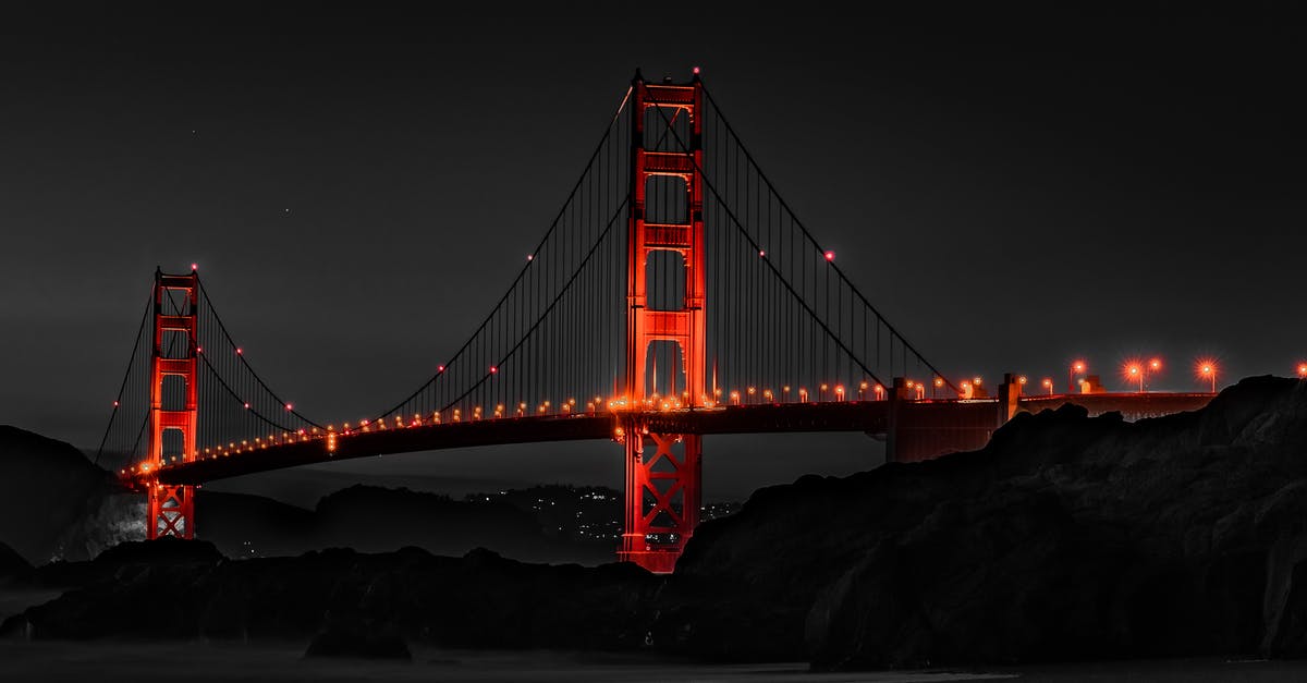 When is it possible to travel to the Americas? - Selective Color Photography of Golden Gate Bridge, California When is it possible to travel to the Americas? - Selective Color Photography of Golden Gate Bridge, California
