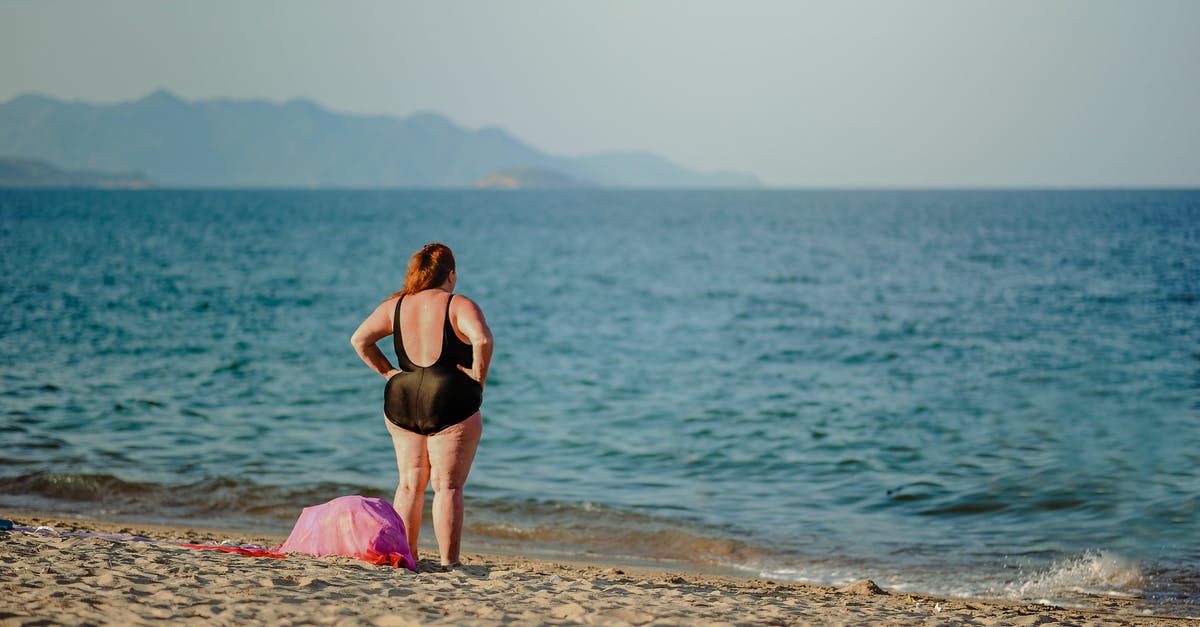 Where's the NPC that gives a free Surf-wielding Pokemon if you don't have one somehow? - Photography of a Woman in Black Swimsuit Standing on the Seashore