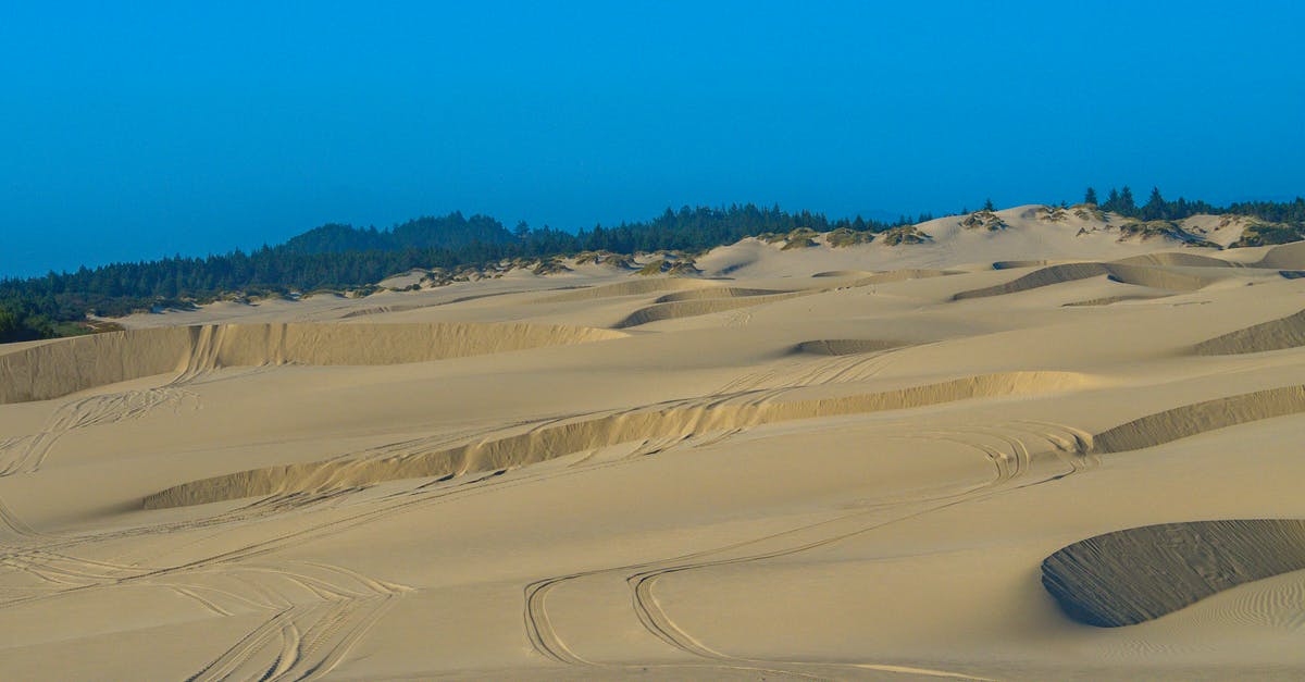 Where is my wasteland apartment? - Sand Dunes Under Blue Sky