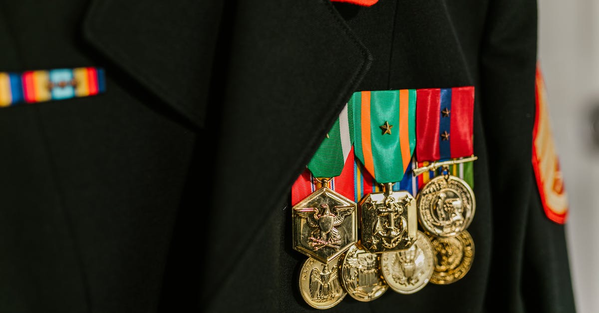 Who should I award medals to XCOM:EW? - Close-Up Photo of Navy Uniform with Gold Medals