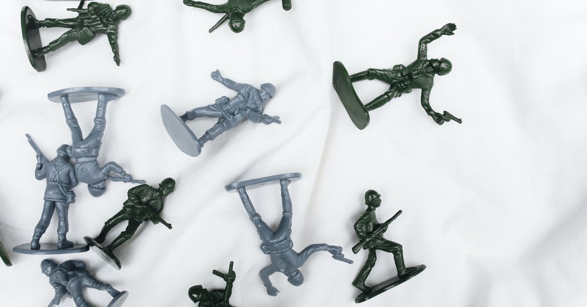 Why are my army levies decreasing? - Military Playset of Little Plastic Toy Soldiers