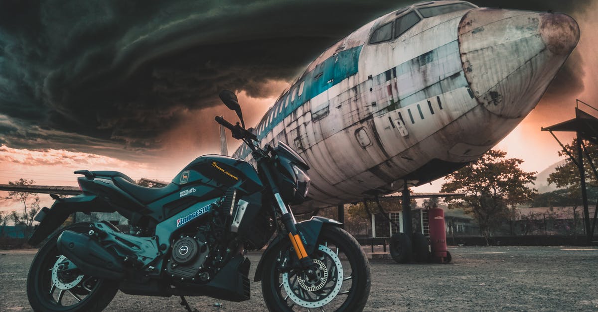 Why are the Heroes of the Storm fighting? - Photo of Motorcycle Near Airplane