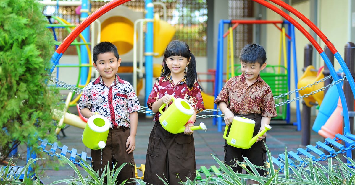 Why can't I adopt children? - Kids Carrying Watering Cans