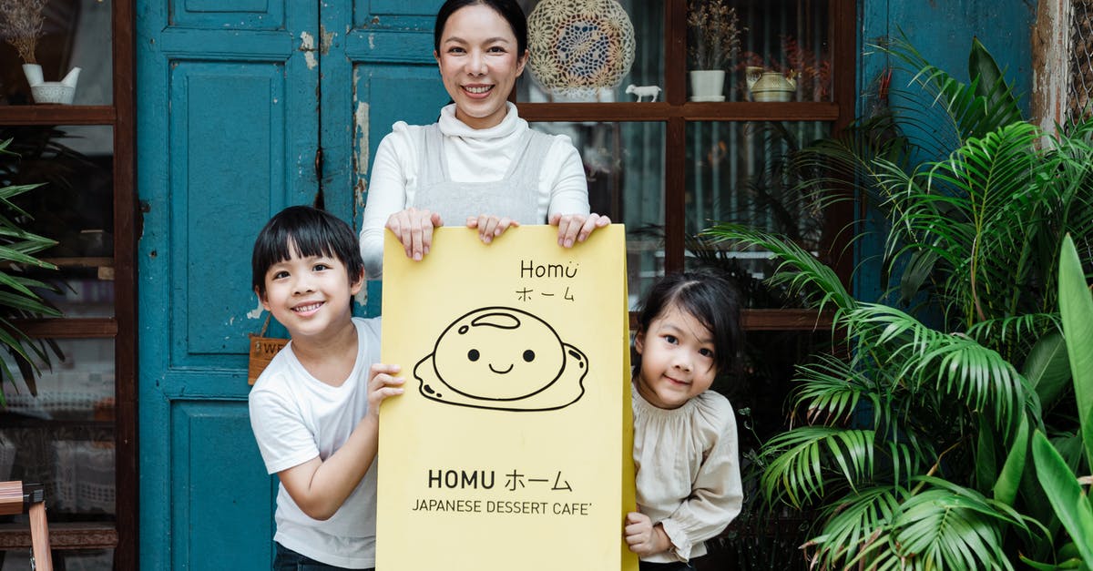 Why do three of these commands not work? - Photo of Family Smiling While Standing Near Signage