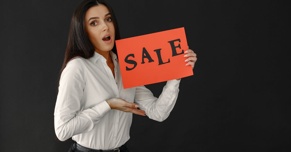 Why does Axii sign not work? - Surprised Woman Holding Sale Sign