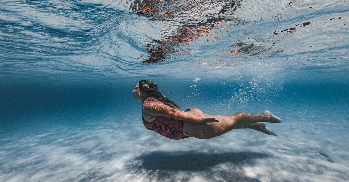 Why is the dive on Another Day missing? - Man in Black Shorts Jumping on Water