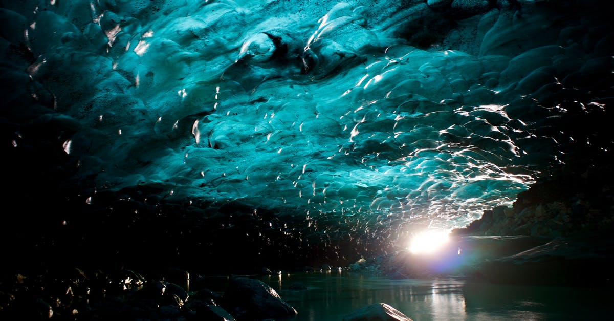 Will a pick last just as long if used under water? - The Inside of the Blue Ice Cave in Iceland