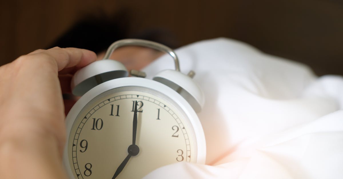 Will time distortions disappear if I rest at camp? - Photo of Person Holding Alarm Clock