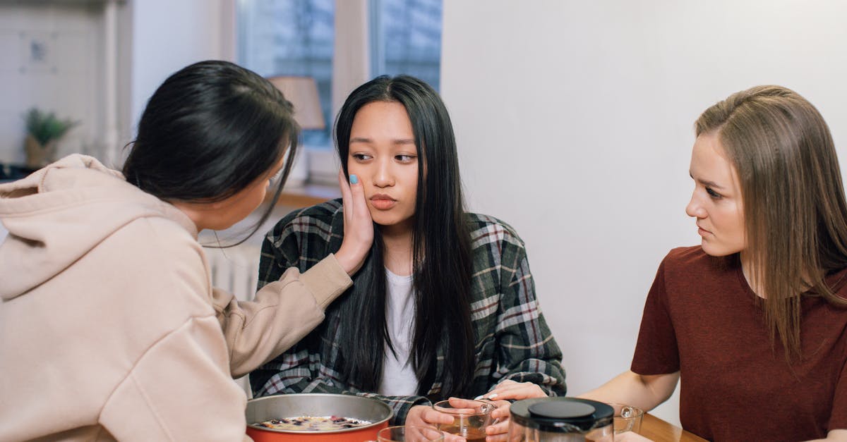 Wilson's Heart - What is Boris talking about? - Woman in White Long Sleeve Shirt Sitting Beside Woman in Black and White Plaid Shirt